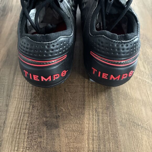 Nike Tiempo Legend 8 Elite FG Soccer Cleats Men Size 10.5 Black Red AT5293-060 main image 6